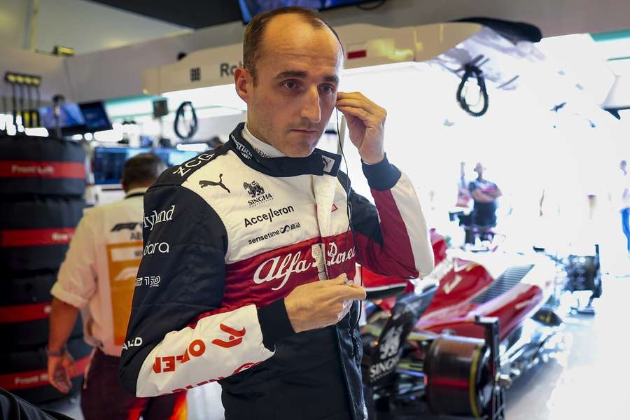 Robert Kubica zajął 14. miejsce w 1. treningu przed GP Abu Dhabi