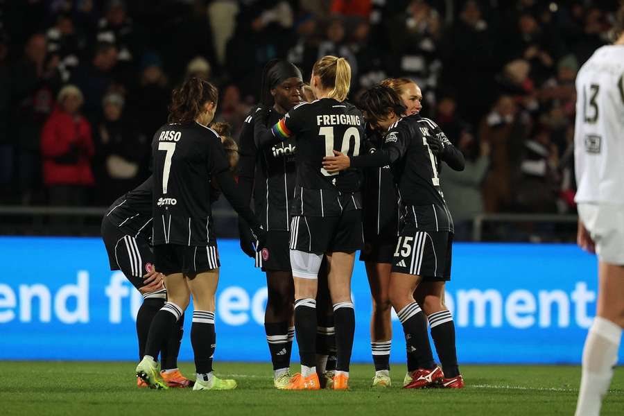 Die Eintracht-Damen hatten bereits das Hinspiel gewonnen