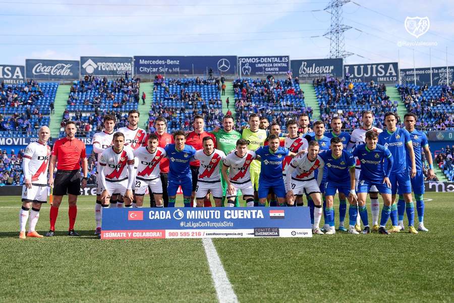 Apesar do empate, o Getafe continua na penúltima posição