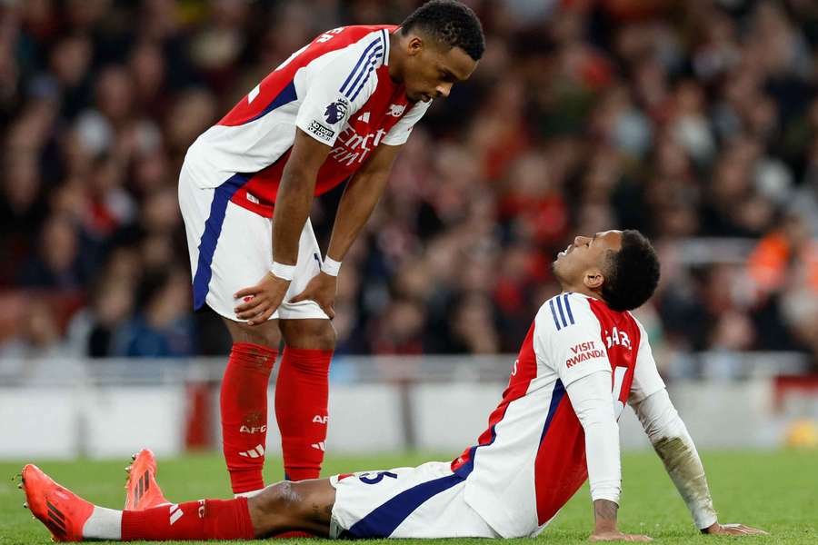 Arsenal's Gabriel becomes the latest injury casualty for Arsenal 