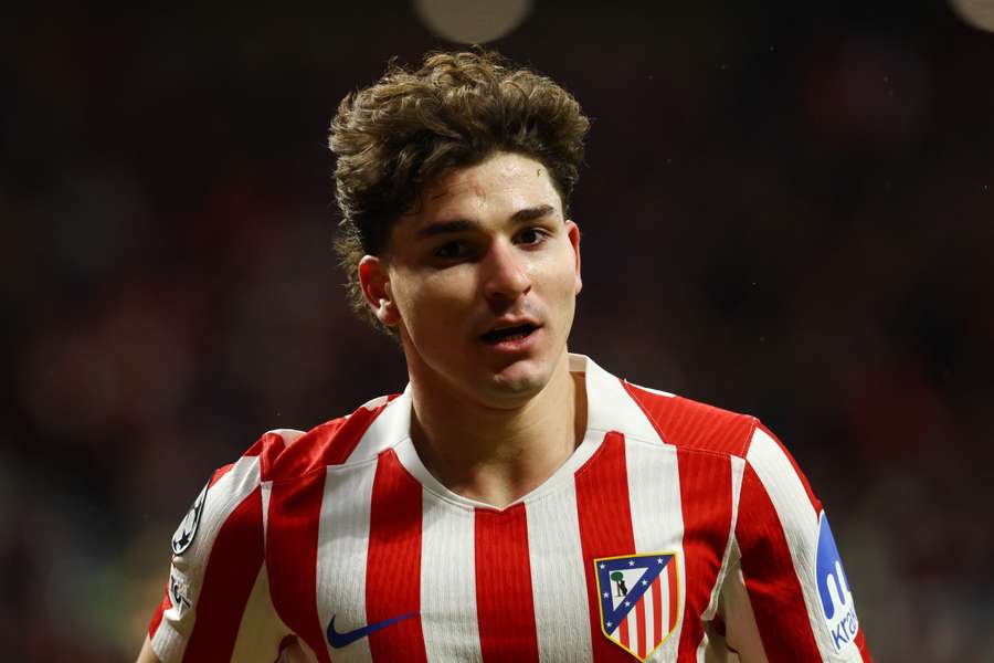 Julián Álvarez, jugador del Atlético de Madrid