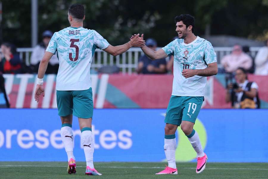 Gonçalo Guedes a marqué Gonçalo Guedes a marqué