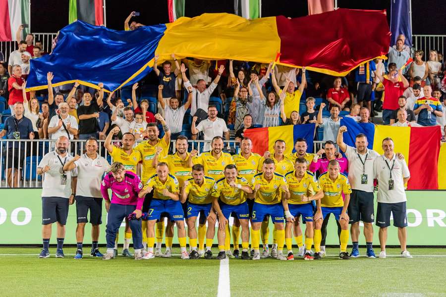 România a învins-o pe Ungaria, scor 3-0, în semifinalele Campionatului Mondial de Minifotbal din Emiratele Arabe Unite