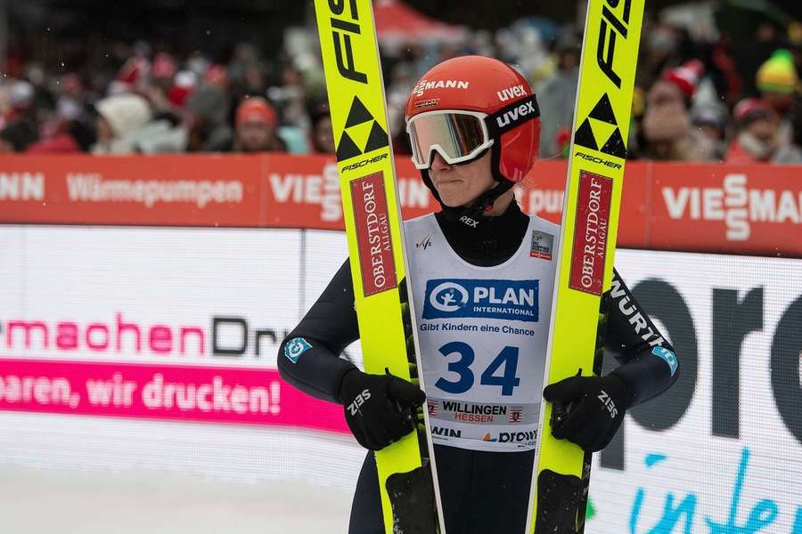 Katharina Althaus hat ihren neunten Podestplatz des Winters knapp verpasst