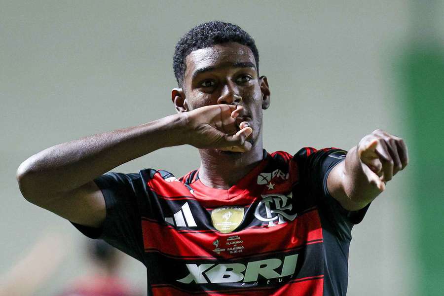Felipe Lima fez o golo do Flamengo no tempo regulamentar