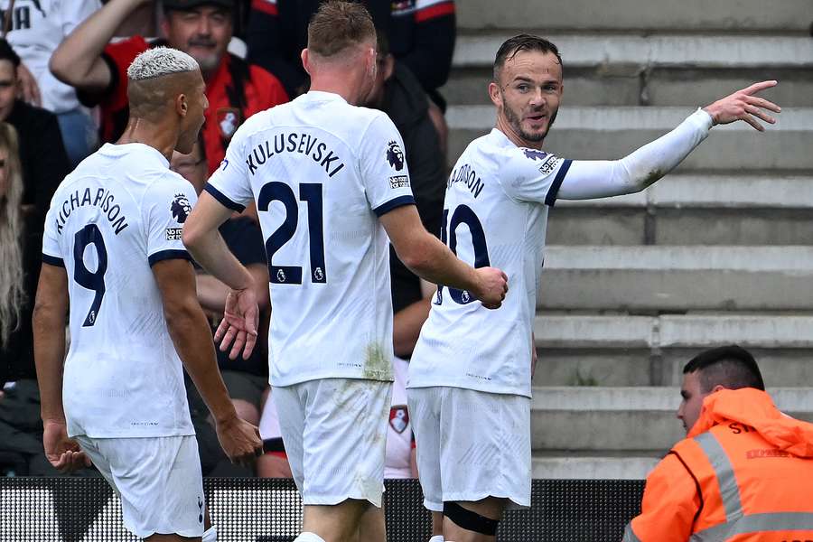 James Maddison has made an immediate impact at Tottenham