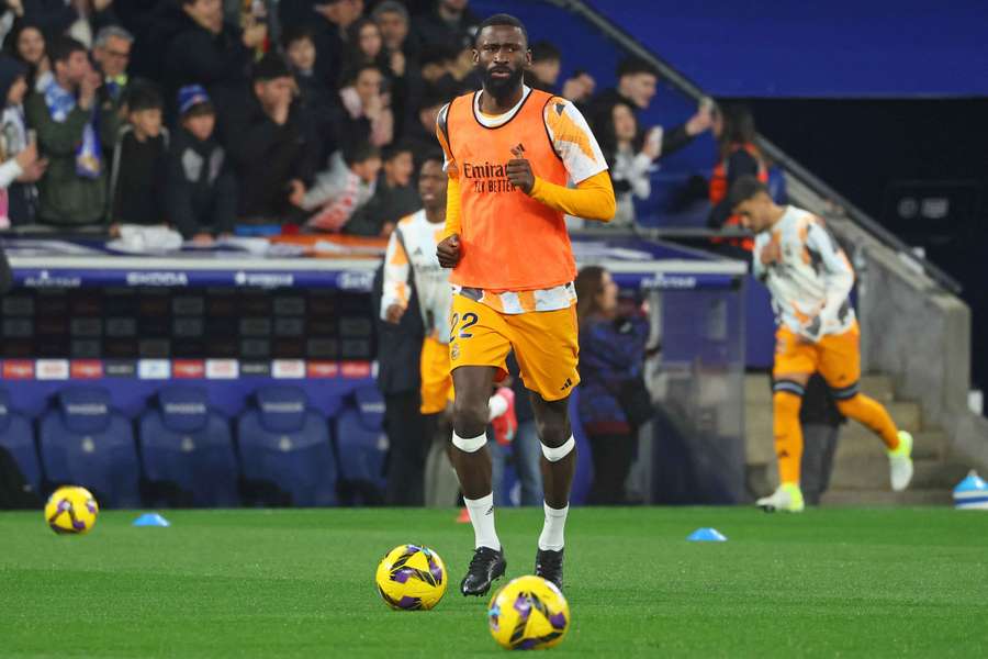 Rüdiger, disponible para el partido ante el City
