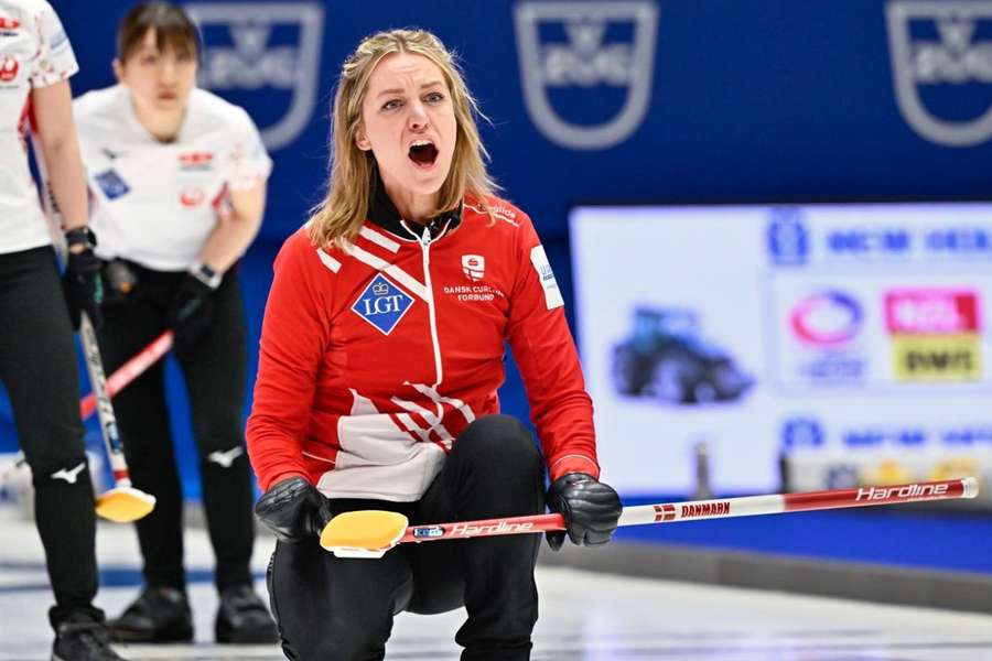Danmarks curlingkvinder var aldrig tæt på sejren i kampen mod Norge ved VM
