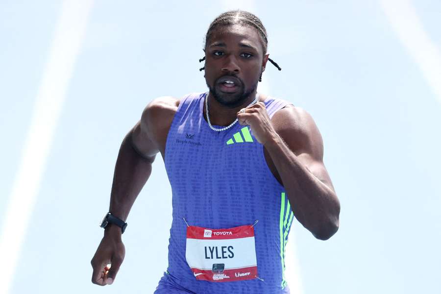 Noah Lyles, protagonista de sábado