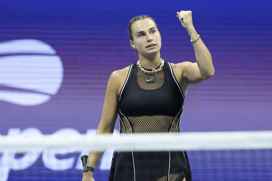 Aryna Sabalenková útočí na hattrick na US Open. Aryna Sabalenková útočí na hattrick na US Open.