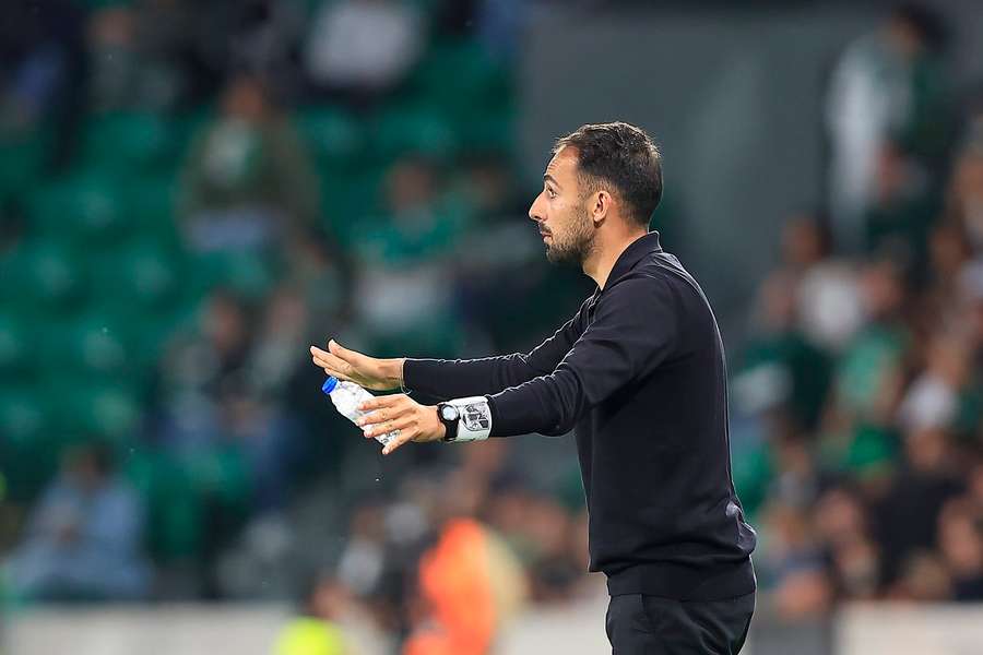 Gil Lameiras, treinador do Vitória SC