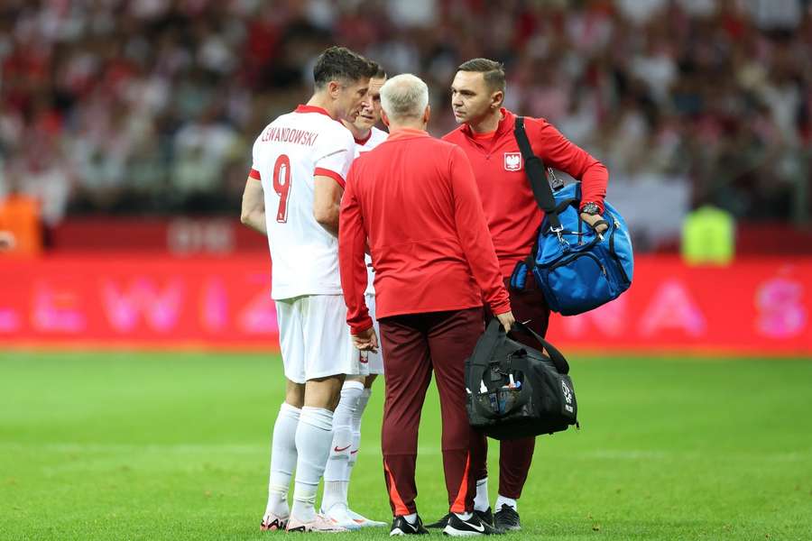 Robert Lewandowski musste gegen die Türkei ausgewechselt werden.