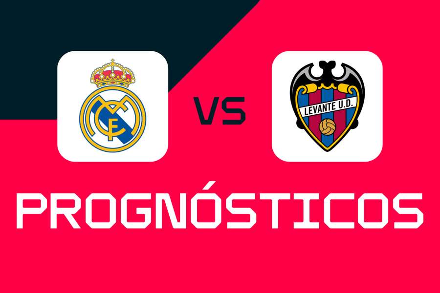 Real Madrid-Levante: Prognósticos, melhores apostas e odds (LaLiga)