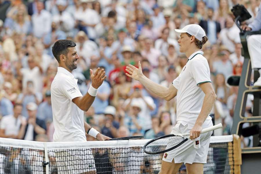 Djokovic (L) and Sinner (R) have pulled out of the Canadian Open Djokovic (L) and Sinner (R) have pulled out of the Canadian Open