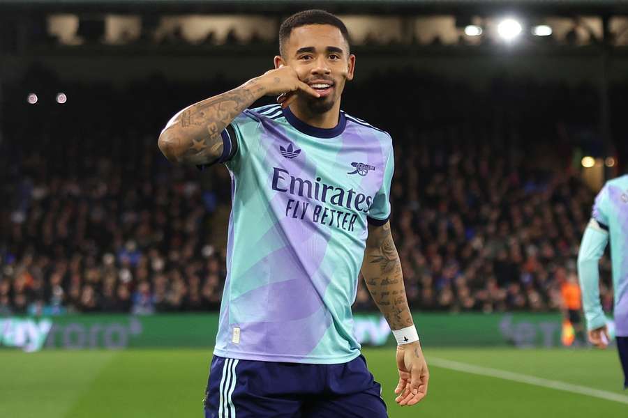 Gabriel Jesus comandou a vitória do Arsenal em Londres