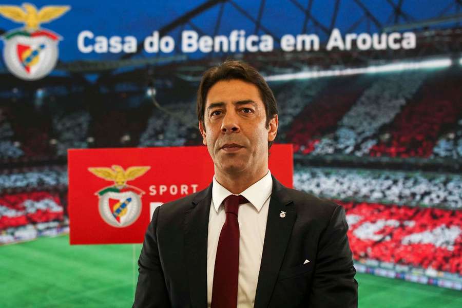 Rui Costa, presidente do Benfica, anunciou novidade na Casa do Benfica de Arouca