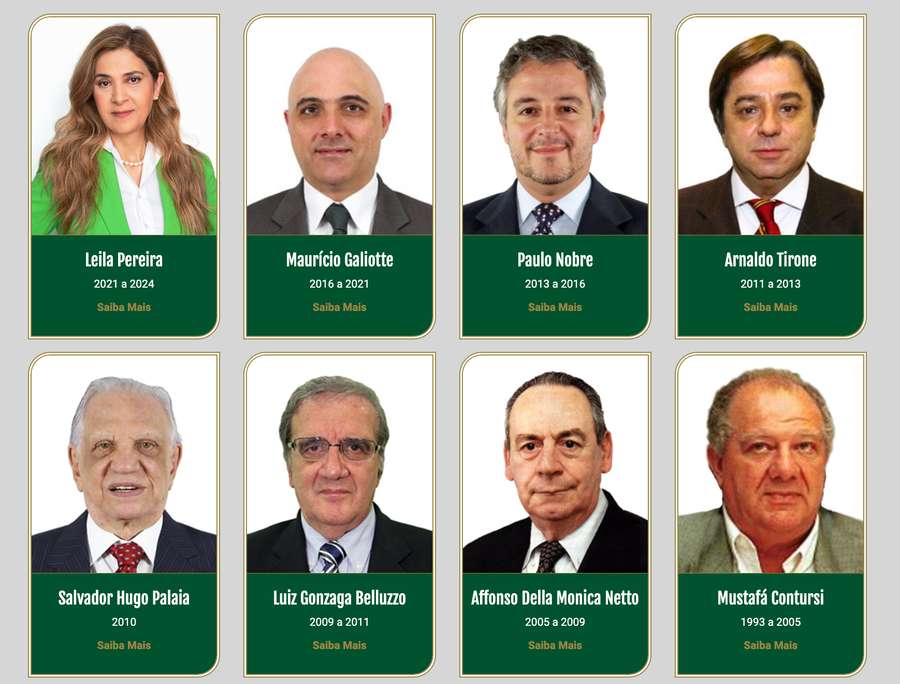 Os presidentes do Verdão no século XXI