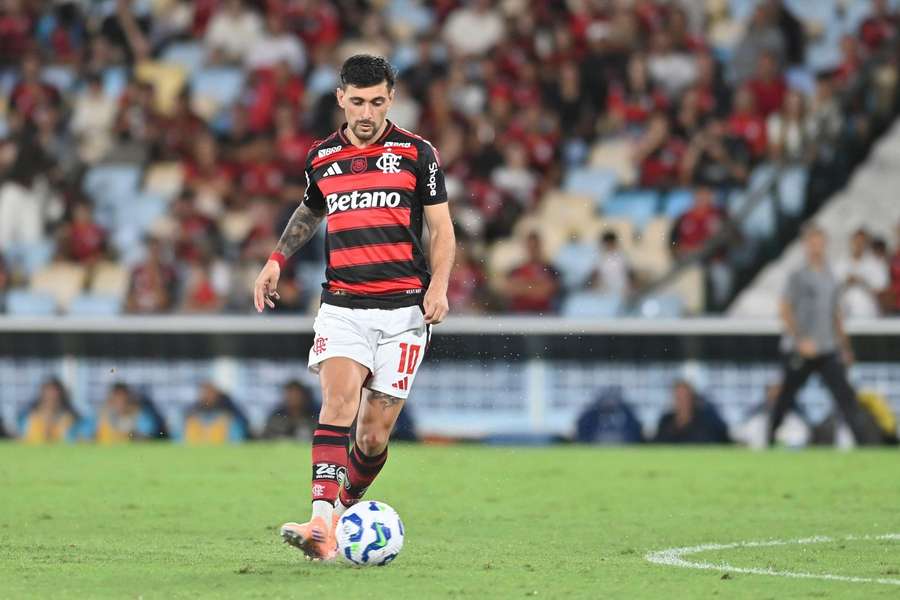 Arrascaeta é o artilheiro do Flamengo na competição Arrascaeta é o artilheiro do Flamengo na competição