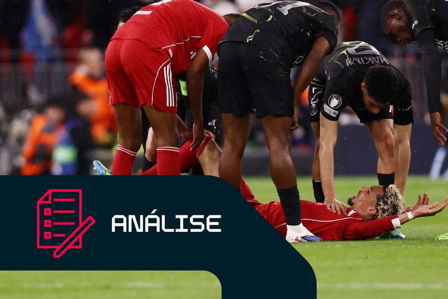 Hugo Ekitiké rompeu o tendão de Aquiles contra o Paris Saint-Germain