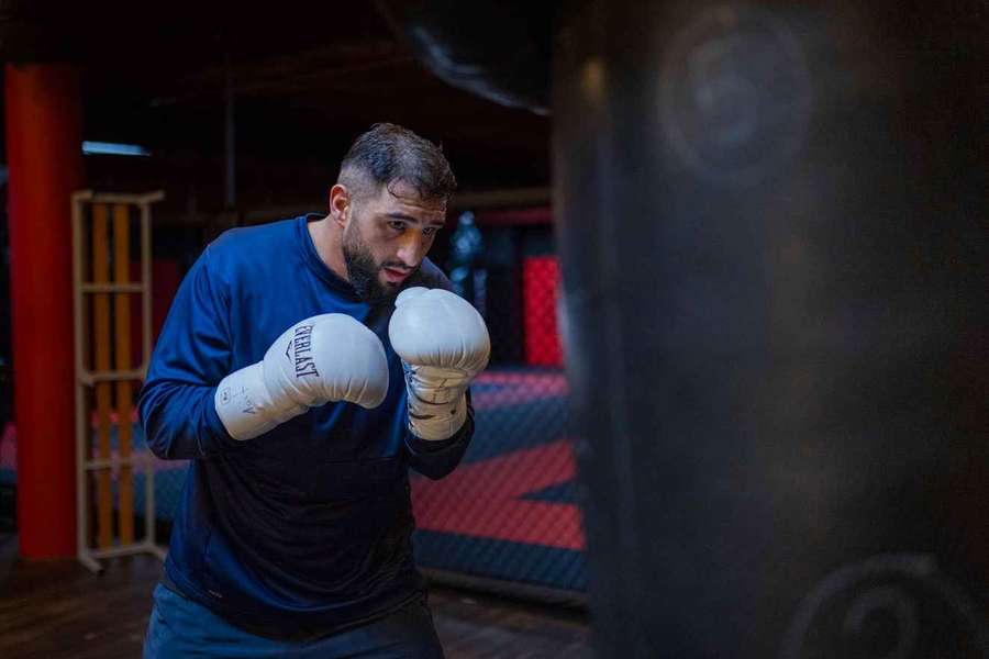 Kabayel während einer Trainingseinheit