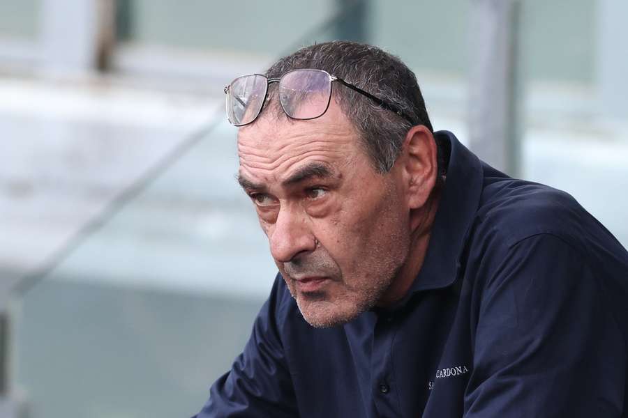 Trenér Lazia Řím Maurizio Sarri Trenér Lazia Řím Maurizio Sarri