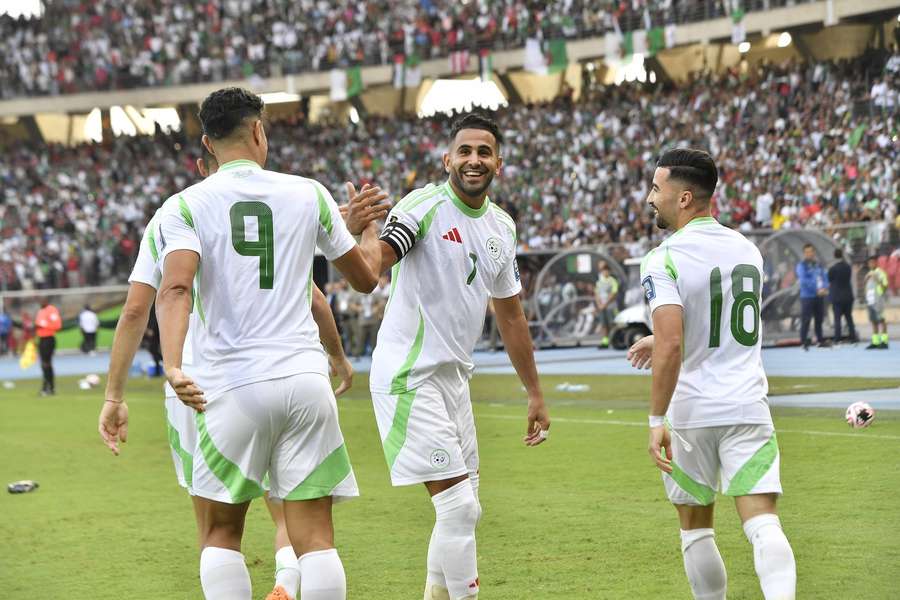 Riyad Mahrez a mené les siens vers la qualification ce jeudi.