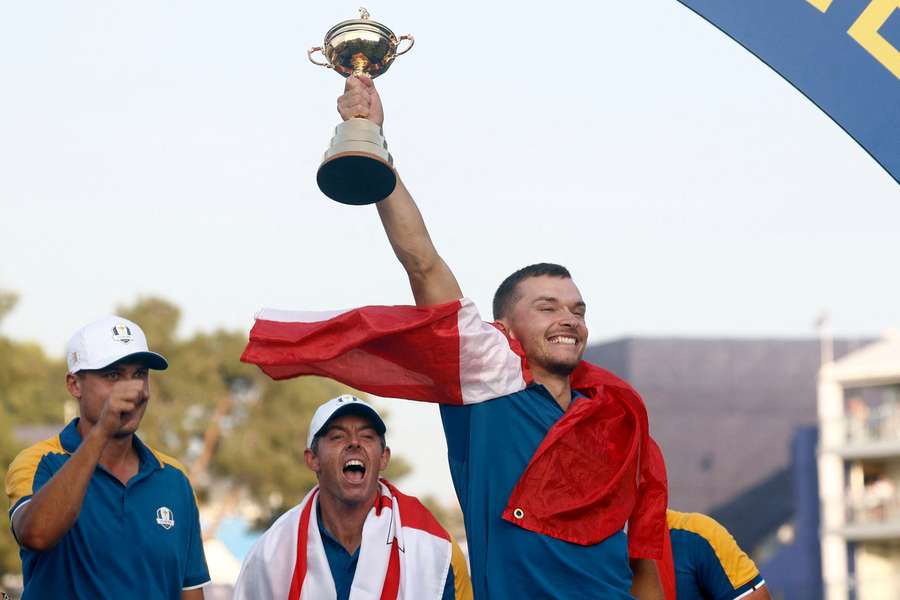 Nicolai Hojgaard was part of the successful Ryder Cup team in Italy earlier this year
