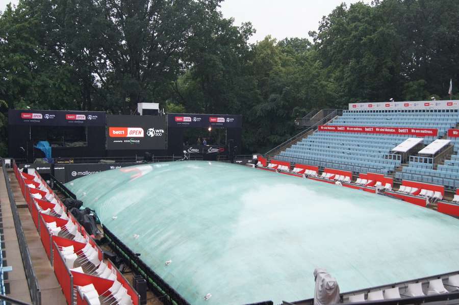 Zurzeit jedenfalls sieht es in der Hauptstadt nicht nach Tennis aus