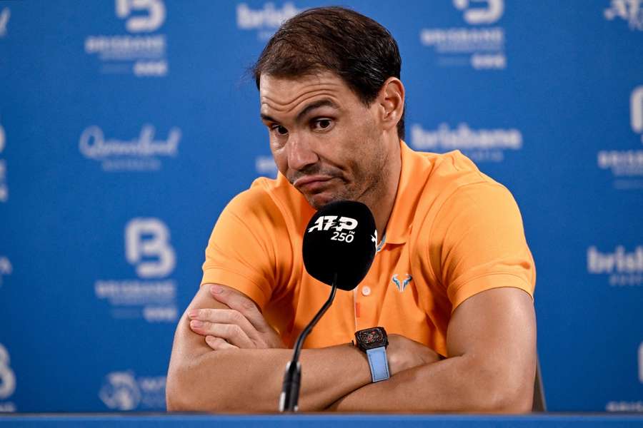 Nadal não garante que está 100% fisicamente