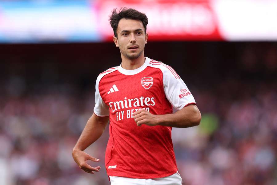 Zubimendi, con el Arsenal