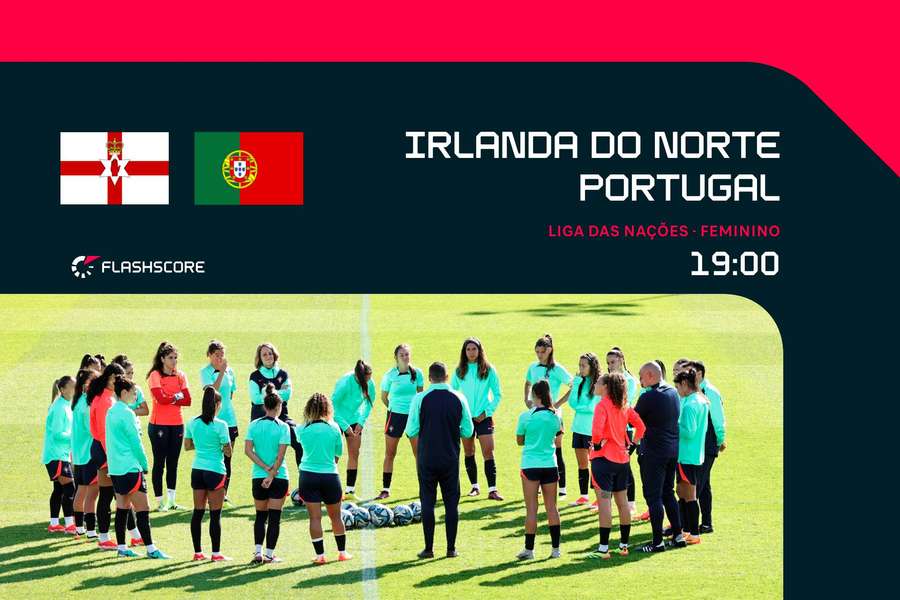 Portugal visita a Irlanda do Norte na 4.ª jornada da fase de grupos da Liga das Nações