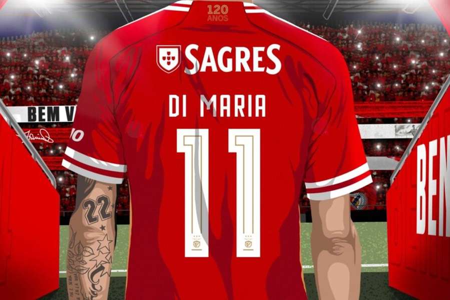 Di María regressou ao Benfica neste mercado de verão