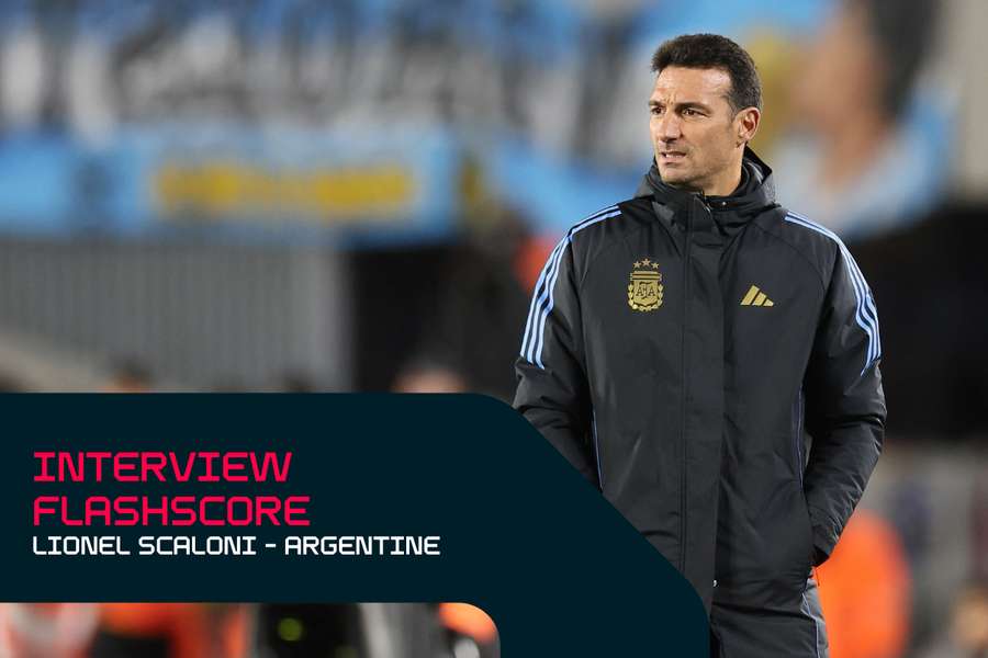 Interview Flashcore - Lionel Scaloni : "Il n'y aura aucun héritier de Messi, en Argentine ou ailleurs"