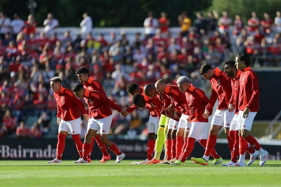 Benfica defrontou Celta de Vigo em Águeda