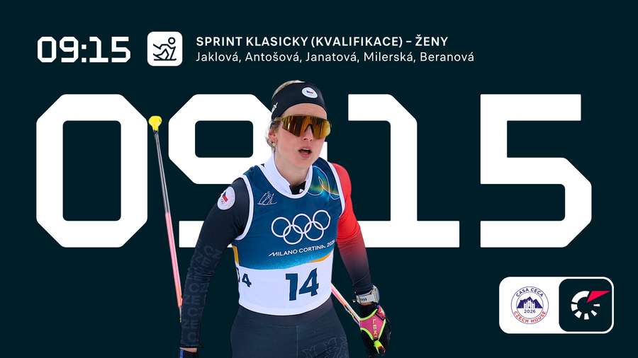 V úterý čeká lyžařky sprint.