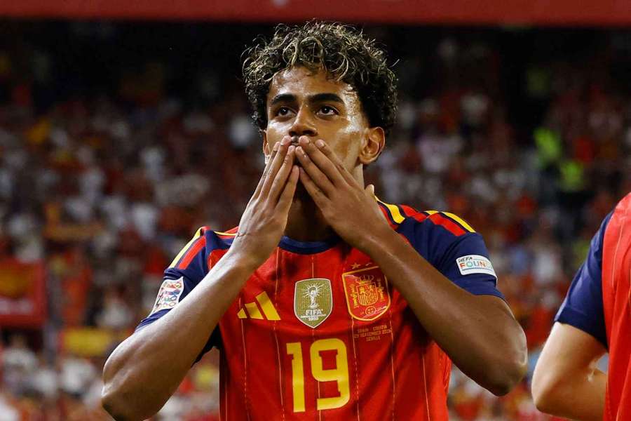 Lamine Yamal foi o nome do jogo no duelo contra a Croácia Lamine Yamal foi o nome do jogo no duelo contra a Croácia