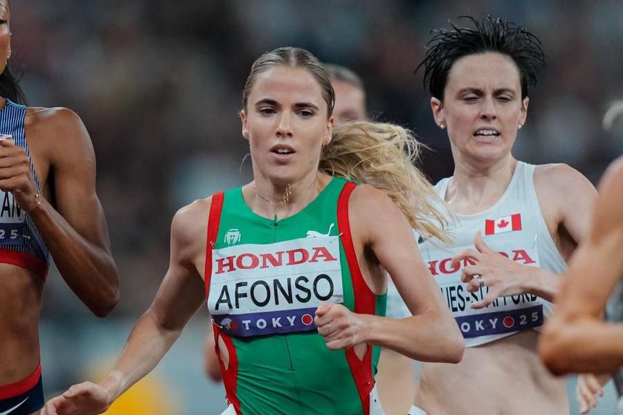 Salomé Afonso em ação nos Mundiais