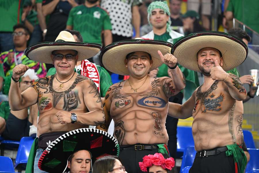 La hinchada de México no pudo celebrar una victoria