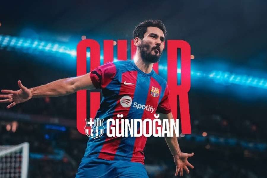 Barcelona îl prezintă luni pe mijlocașul Ilkay Gundogan