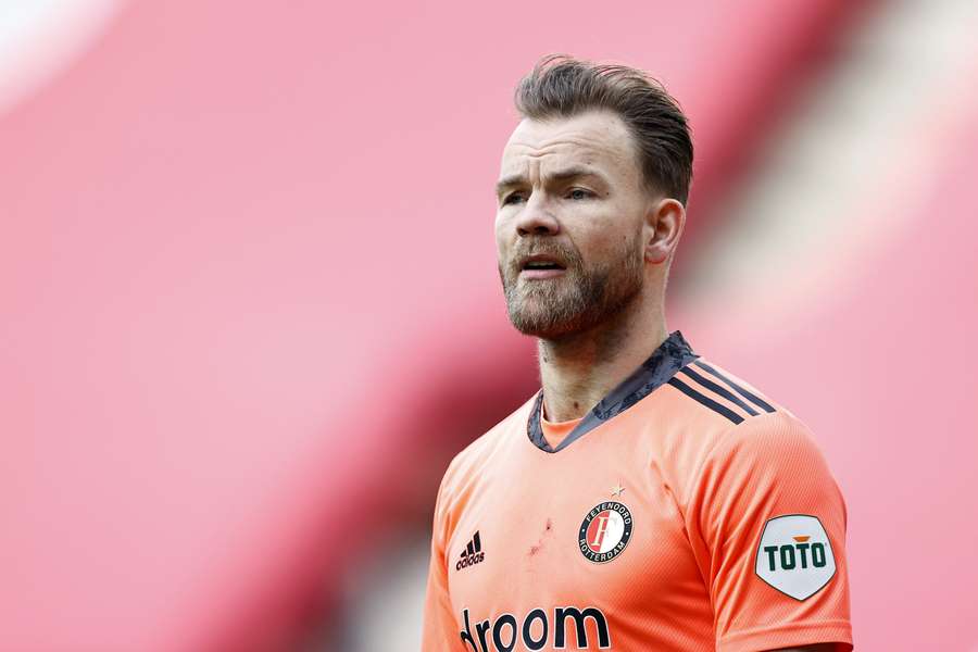 Marsman in zijn tijd als Feyenoord-keeper (maart 2021)