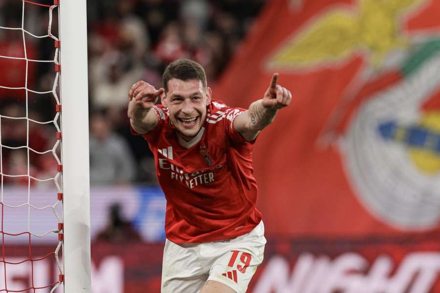 Andrea Belotti fez quatro golos em 22 jogos pelo Benfica