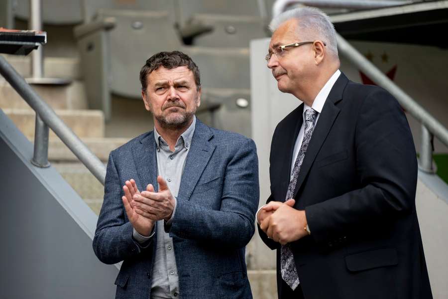 Jaroslav Tvrdík (vpravo) a Pavel Tykač.
