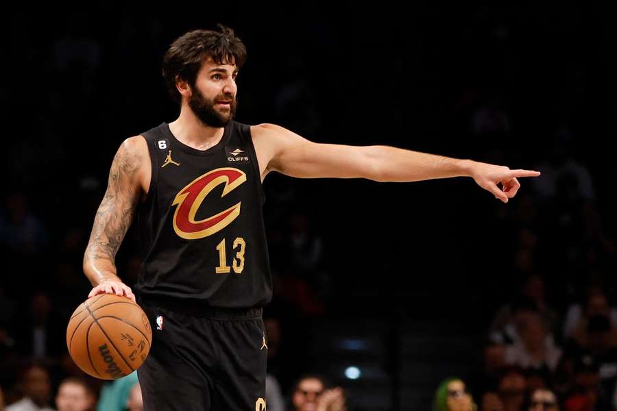 Ricky Rubio com os Cleveland Cavaliers