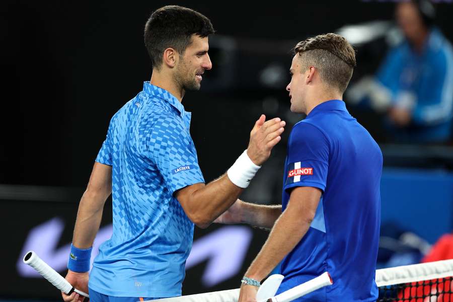 Djokovic, quarto cabeça-de-chave, vai enfrentar o búlgaro Grigor Dimitrov na próxima rodada