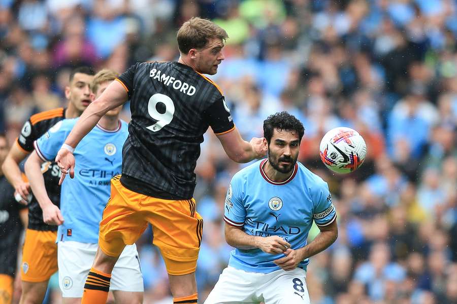 Gundogan netted twice but also missed a penalty for Manchester City against Leeds