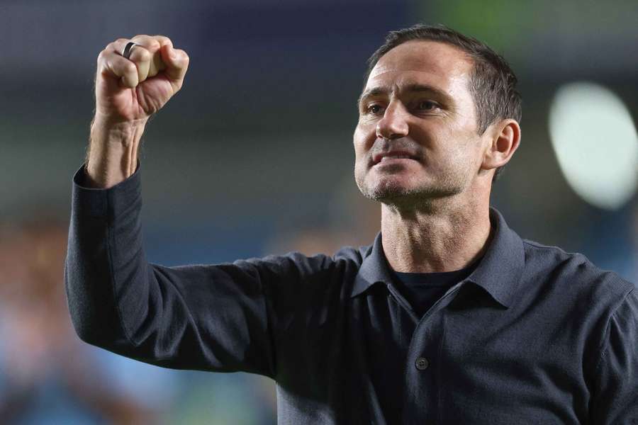 Frank Lampard, pictured after Coventry's 4-0 win over Millwall earlier this month