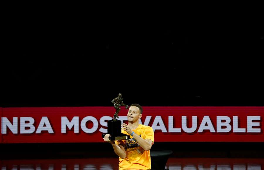 Stephen Curry has won the NBA's Most Valuable Player award twice