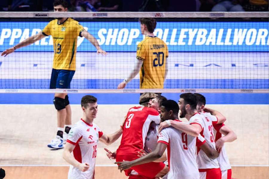 Brasil perdeu para Polônia na semi da VNL