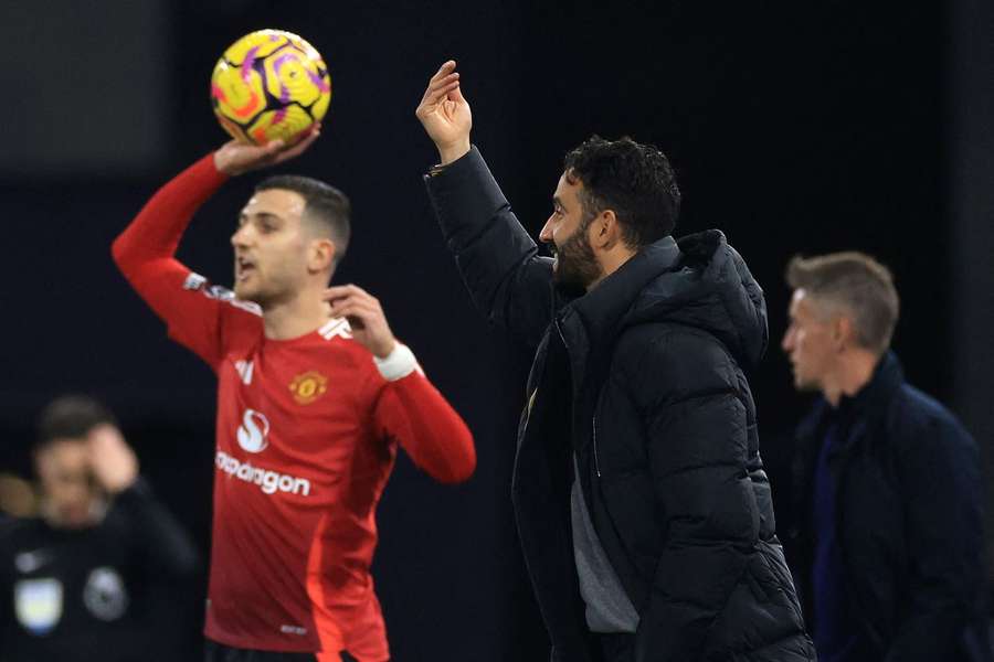 Ruben Amorim rozegrał swój pierwszy mecz dla United
