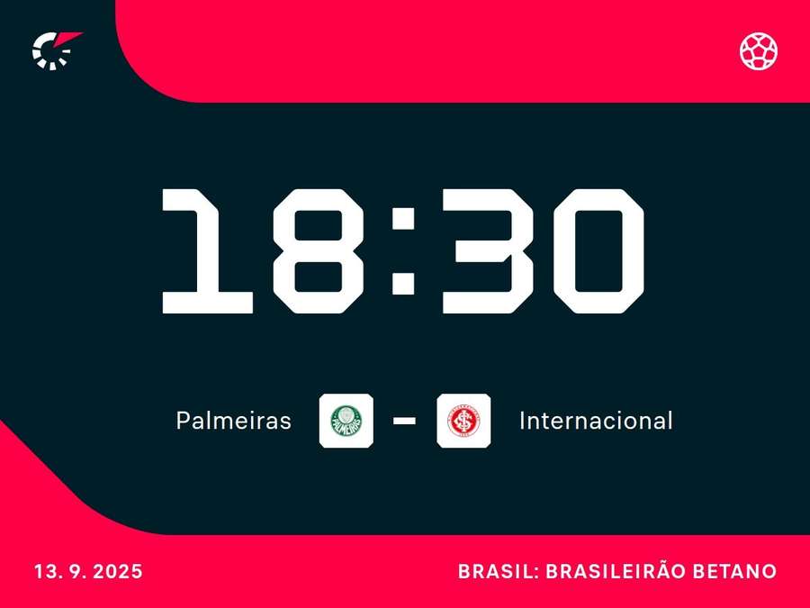 Palmeiras pega o Inter para seguir na cola do Fla